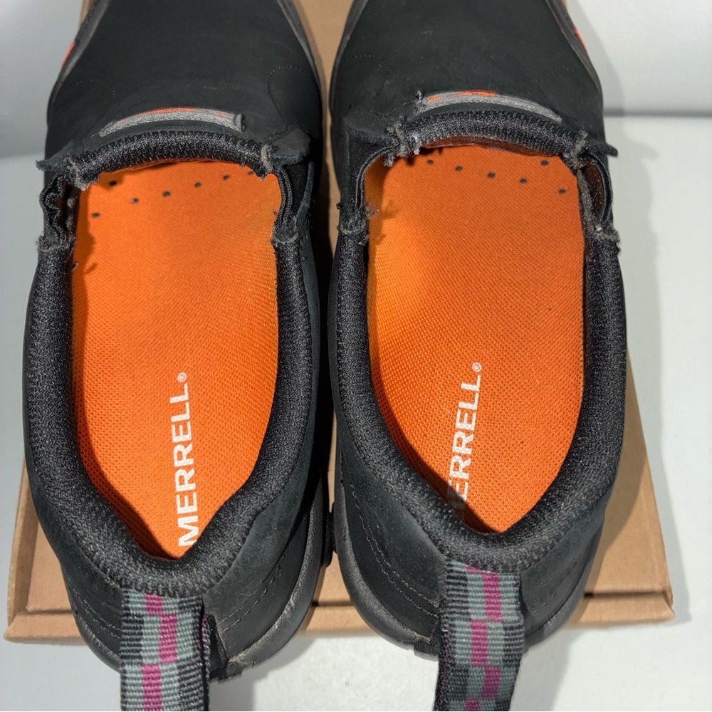 Merrell Jungle Moc Non-Comp Toe Slip Resistant Work Shoes Women’s Size 9M - Picture 6 of 9